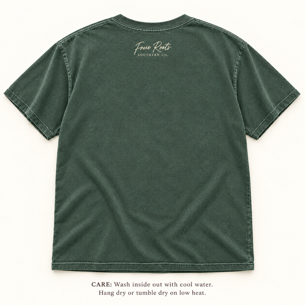 Made for More Comfort Colors Tee — Washed Green & Cream